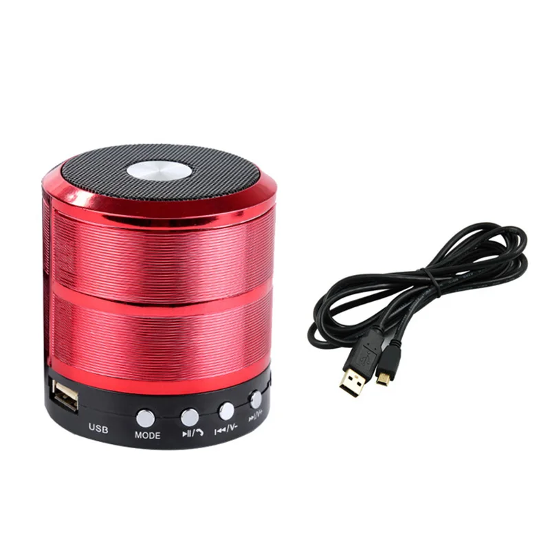Мини беспроводной Bluetooth динамик Subwoof звук с микрофоном Поддержка TF карта FM радио