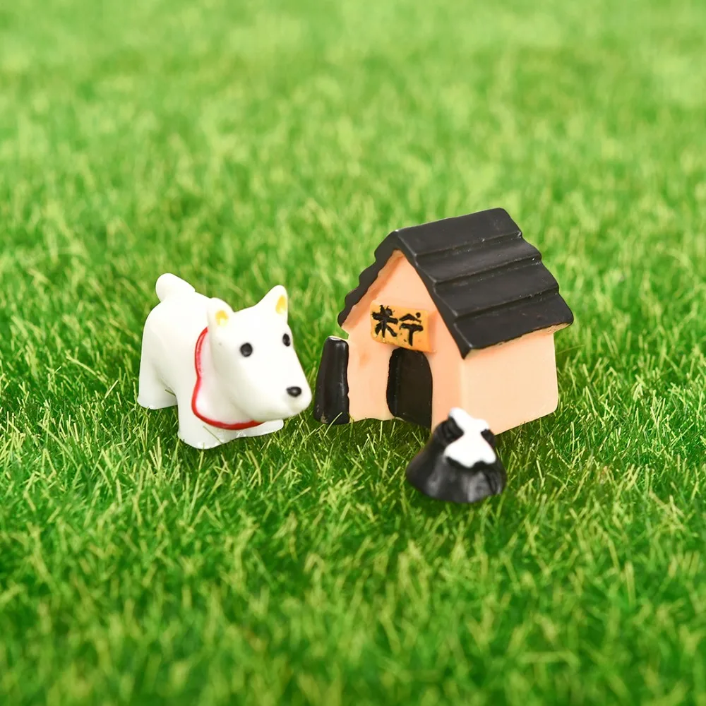 3 шт./компл. модель из смолы собаки мира украшения Миниатюрные для ремесленных