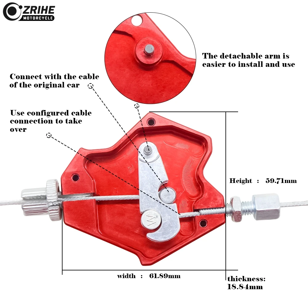 Легко тянуть рычаг сцепления аксессуары для мотоциклов трюк кабель системы Yamaha