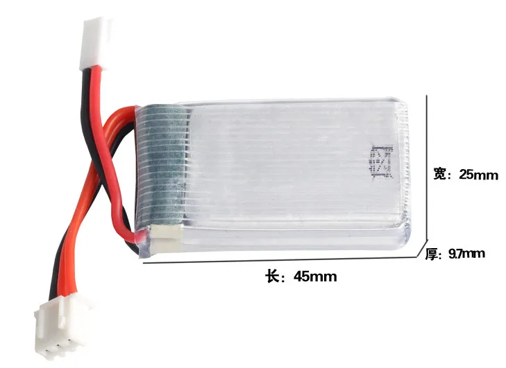 

4pcs * 7.4V 350mAh 35c Lipo Battery for JXD 515W 515V 515 RC Quadcopter Drone