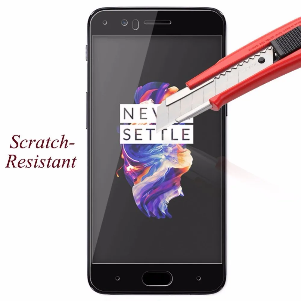 Для oneplus 3 5 стекло для one plus 5t защита экрана полное покрытие черная Передняя пленка
