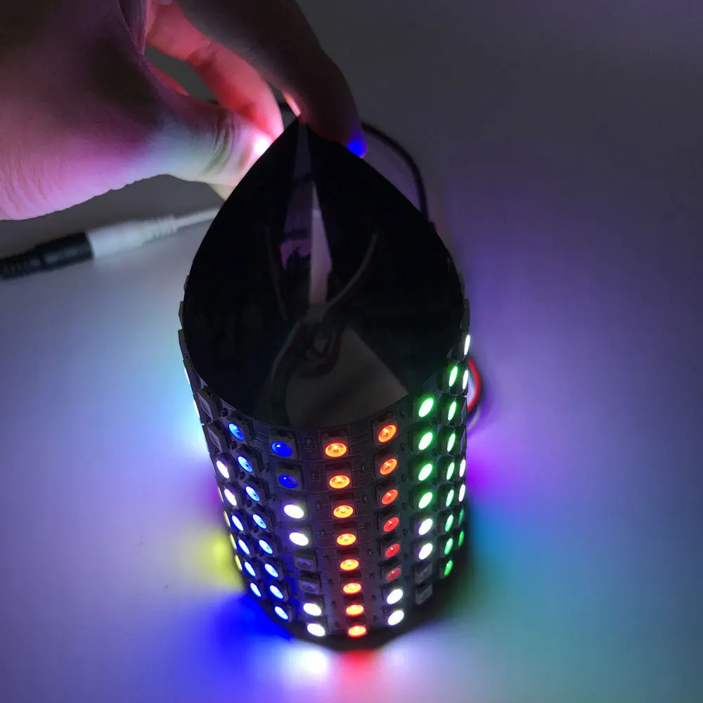 Красочные видео занавес LED Pixel панель 5 в RGB Ip20 ночника управление музыкой