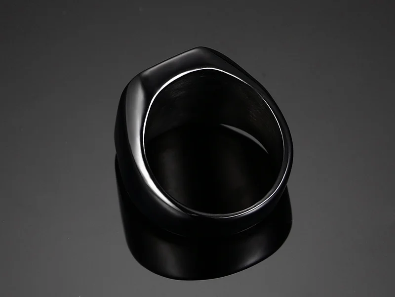 Masonic Ring Black Rings Stainless Steel Freemason Symbol G Templar Freemasonry Signet Anel Chevaliere Homme Alliance
