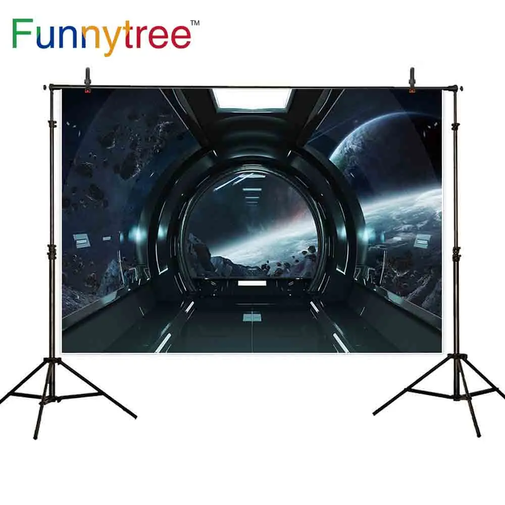 

Funnytree Space backdrop photography studio spaceship planet universe sky Science fiction photo background photophone photozone