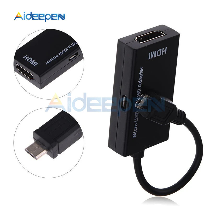 Кабель Micro USB 2 0 MHL на HDMI HD 1080P для Samsung HTC LG xiaomi2 Android конвертер 5pin мини