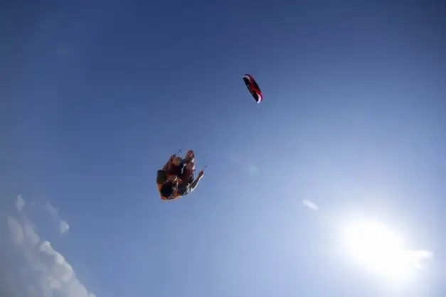 Воздушный зонтик windsock спортивные воздушные змеи летающий парашют kitesurf тяговый