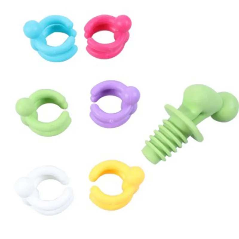 7 шт./креативная силиконовая маленькая Подставка для бутылок вина шампанского с