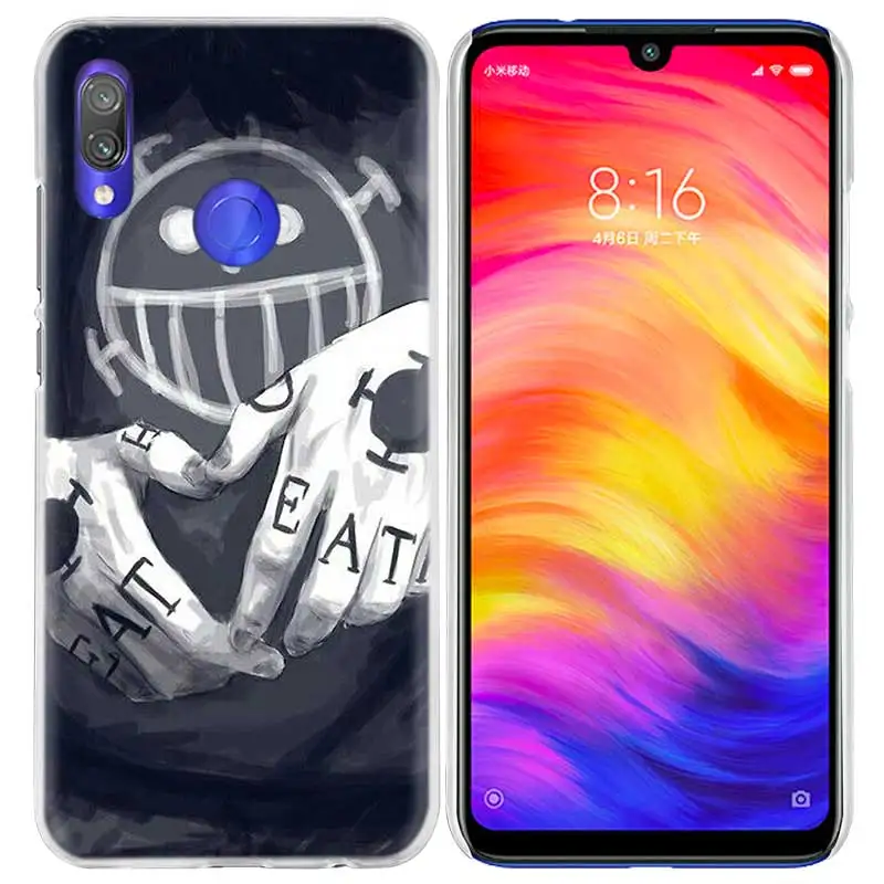 Чехол one piece Аниме для Xiao mi Red mi Go Note 7 8T 8 6 6A Pro S2 5 8A 4X mi A1 A2 9 10 8 lite Play F1 жесткий чехол для телефона из ПК