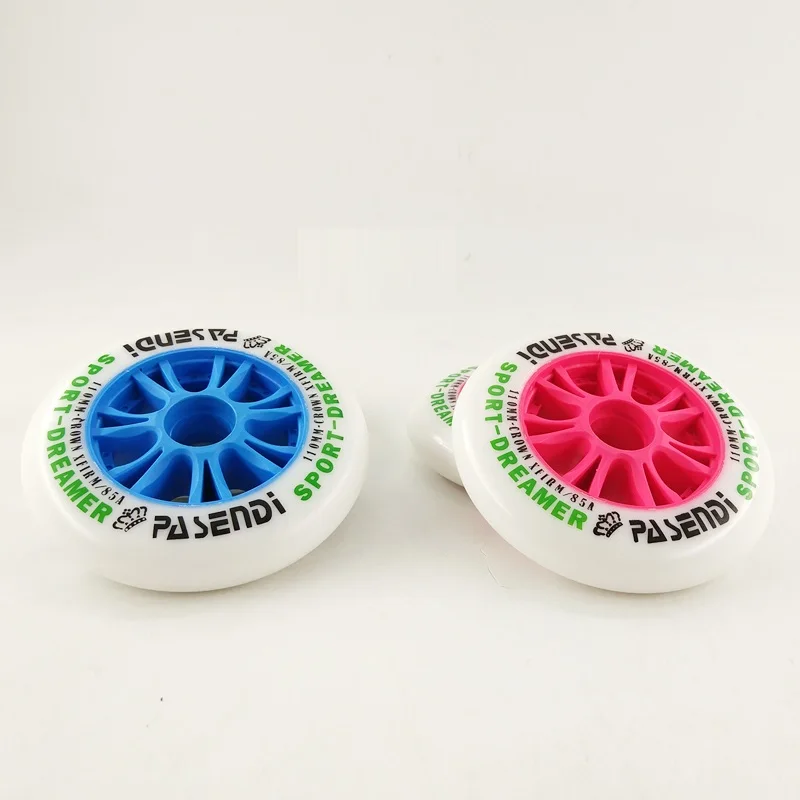 Бесплатная доставка Pasendi запасные встроенные колеса Скотт скоростные коньки 110