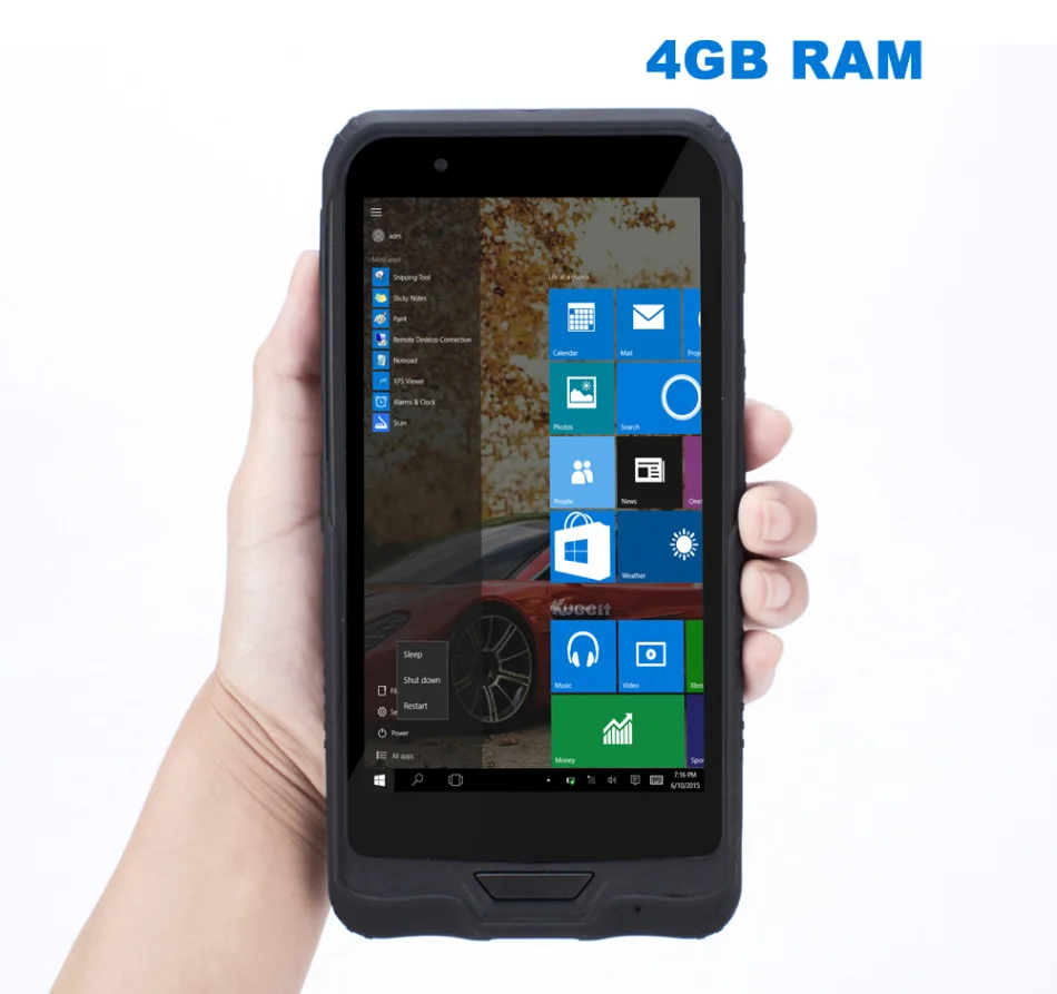Китай K72H Windows 10 прочный водонепроницаемый мобильный КПК Телефон 4 Гб ОЗУ 64 Гб ПЗУ ручной данных планшетный ПК gps 2D сканер K62H обновление