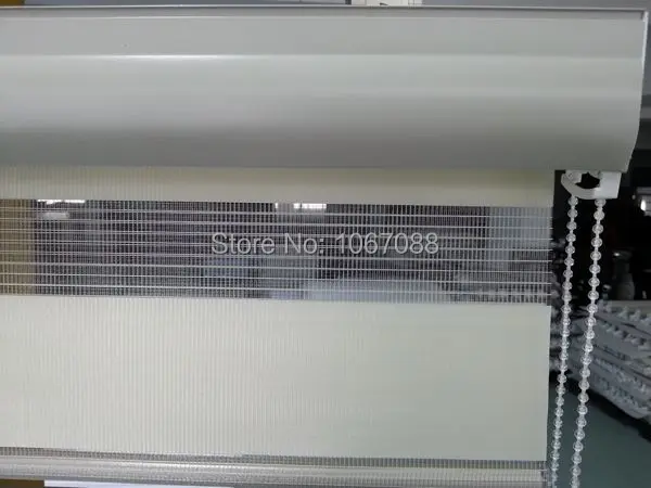 Полупрозрачные 100% Полиэстеровые жалюзи Зебра в бежевом окне шторы для гостиной 24