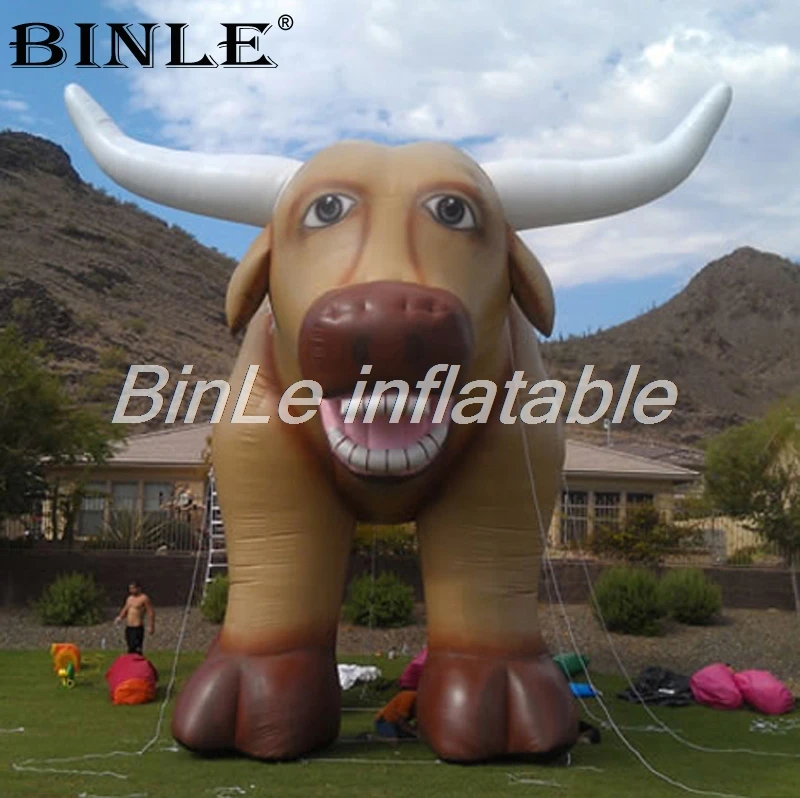 

Amazing huge inflatable bull mascot inflatable cattle for pasture decoration