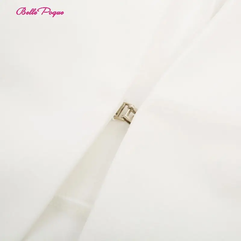 Женское облегающее пальто Bell Poque длинное однотонное офисное с баской на подоле