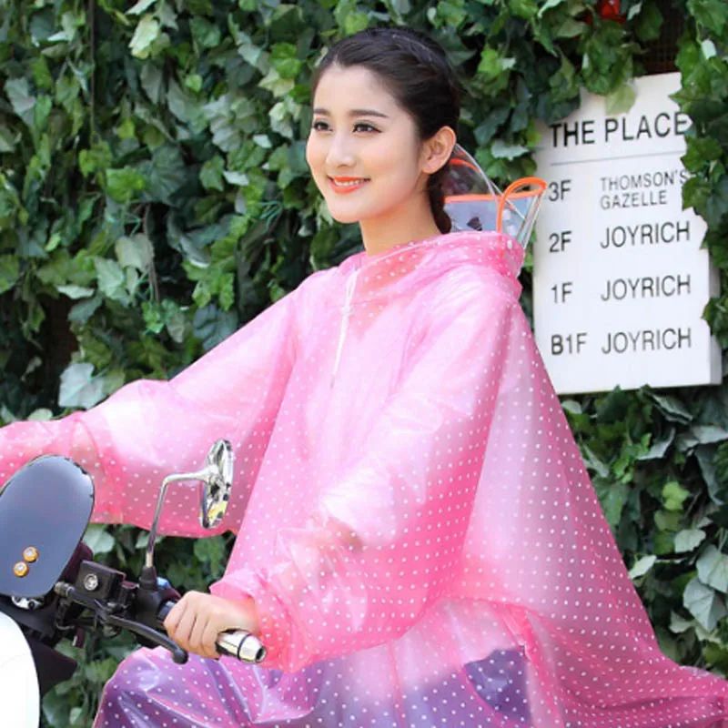 1 предмет Портативный дождевики для взрослых не одноразовым Батарея