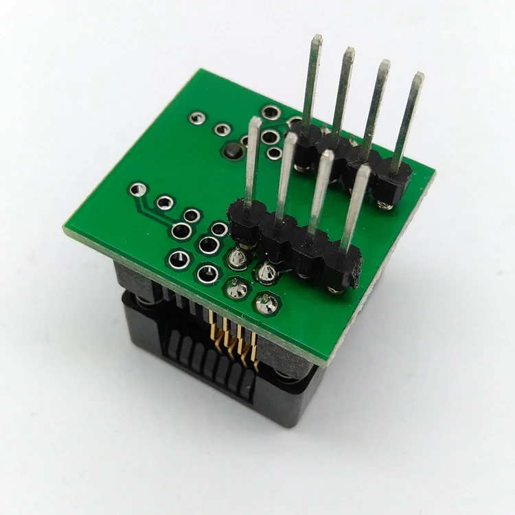 Узкий SOP8 Для DIP8 горелка скачка ots16 1.27 03 Soic8 маленькая 8 ножная база
