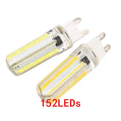 G9 светодиодный Лампа 220V 7 Вт 9 12 15 21 COB SMD 24 152D Мини лампы светильник Керамика 360