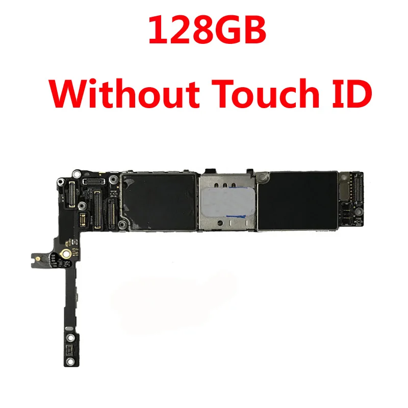 Оригинальная материнская плата для iPhone 6S plus 6SP 16 Гб 64 Гб 128 ГБ материнская плата с/без Touch ID IOS системная материнская плата основная плата - Цвет: 128G-Without TouchID