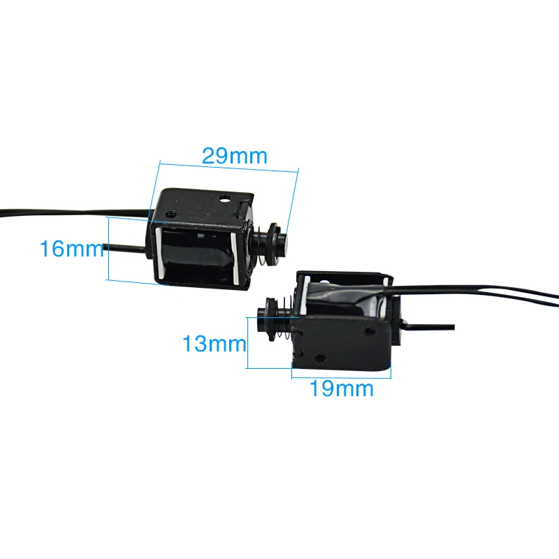 2 шт. микро Электромагнит для лицензирования электромагнитный вытягивающий тип