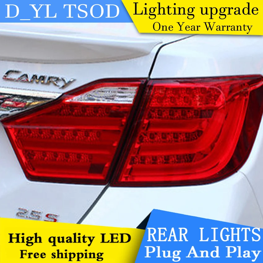 Автомобильный Стайлинг светодиодный задний фонарь для Toyota Camry задние светильник