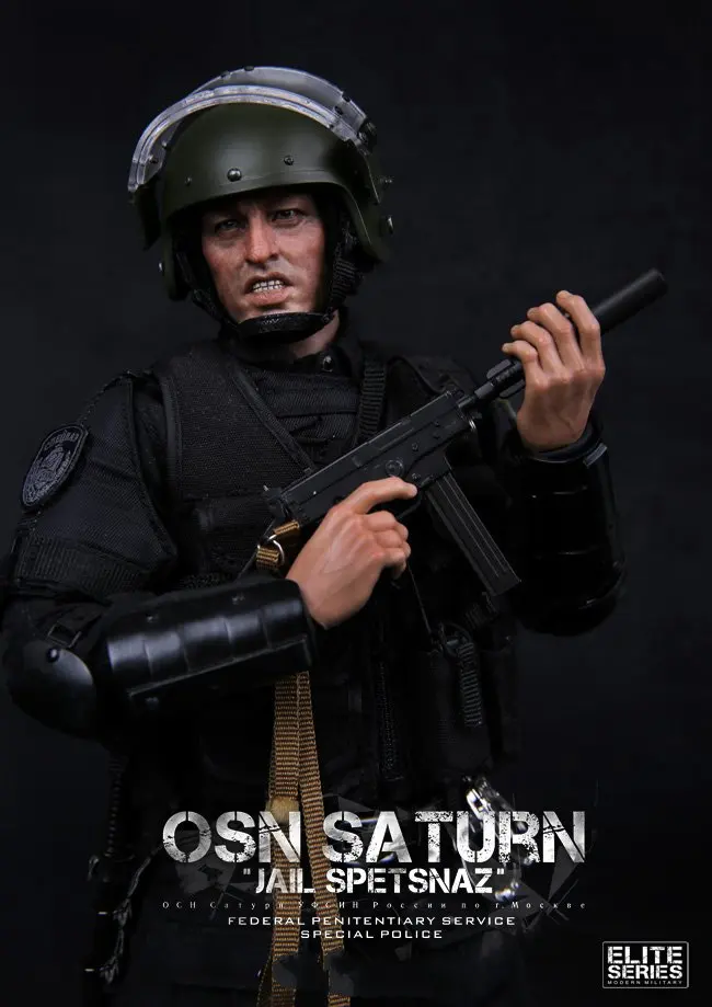 ESTARTEK DAM 78024 OSN Saturn Jail spesnaz FSIN специальная полиция коллекционная экшн фигурка 12