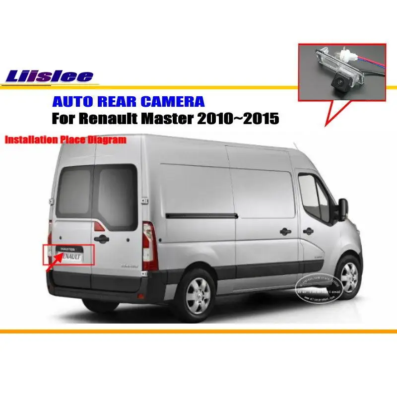 Liislee Автомобильная камера заднего вида для Renault Master 2010 ~ 2015/камера вида/HD CCD RCA NTST