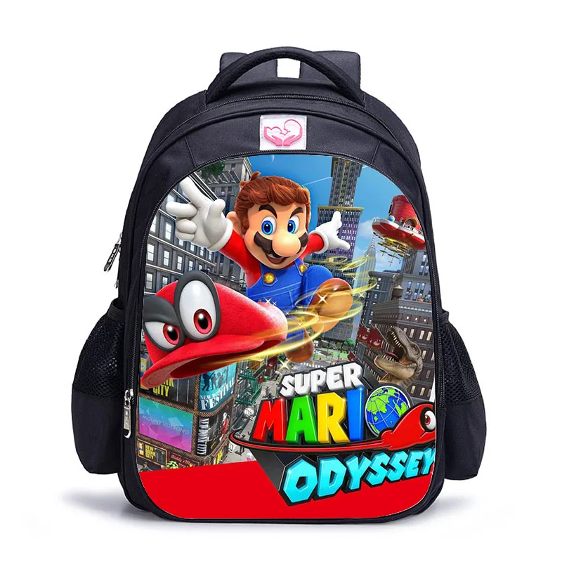 16 дюймов Super Mario Bros Sonic детские школьные сумки ортопедический рюкзак для мальчиков