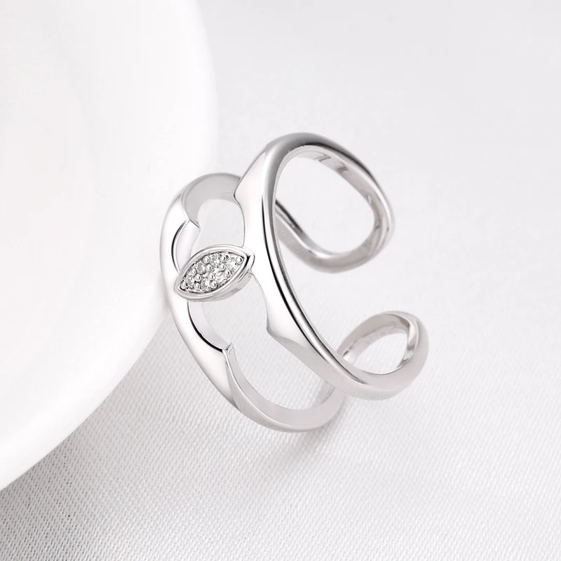 Белое/розовое золото цвет новое свадебное Кристальное кольцо Anillos женские