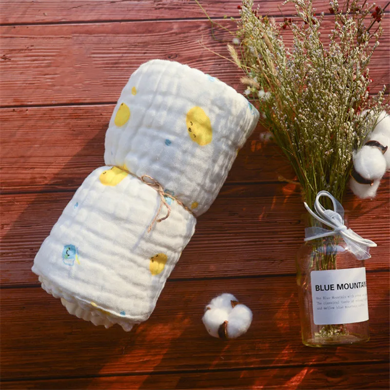 Муслиновое пеленание ребенка Одеяло s 100% хлопок Пеленальное Обёрточная бумага