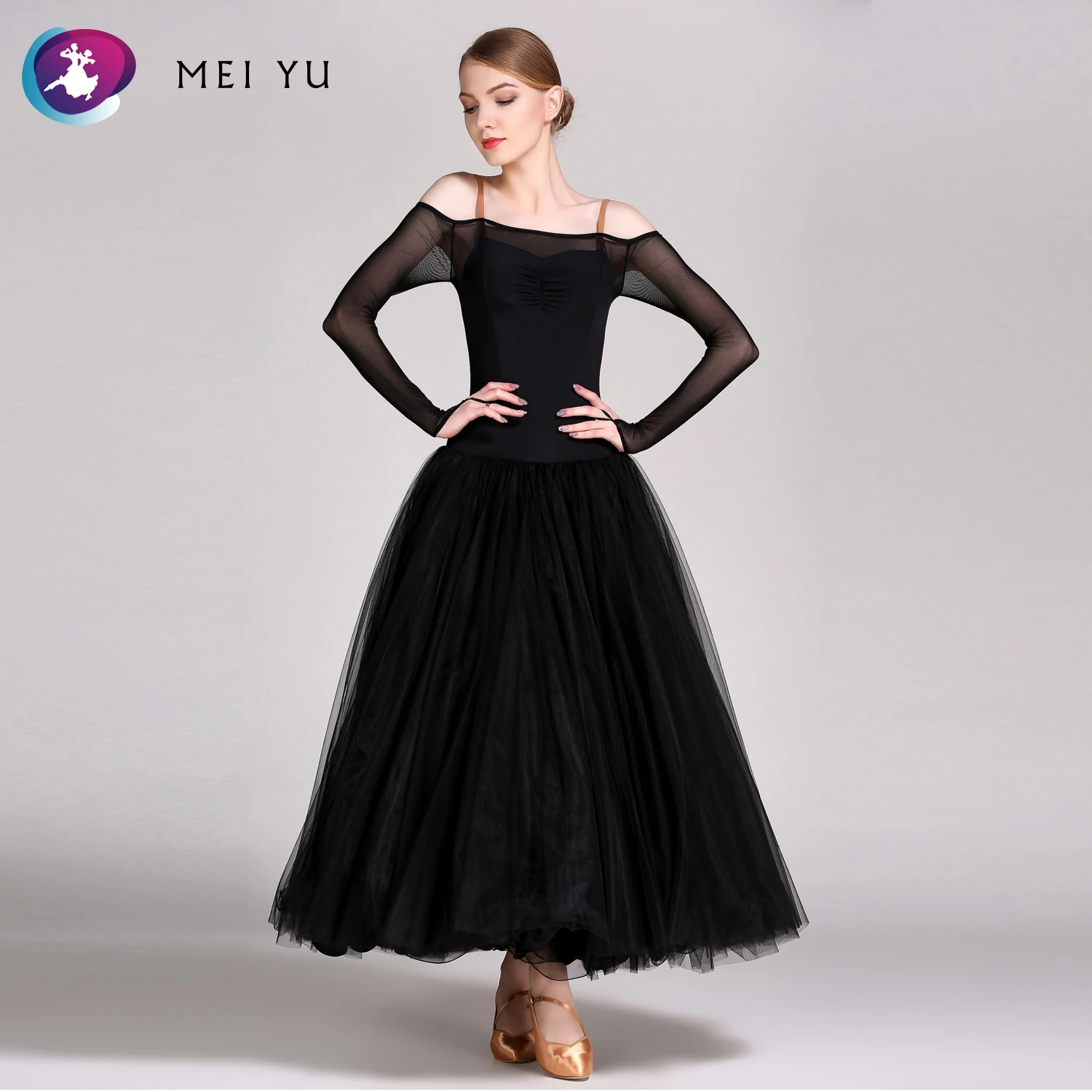 

MEI YU GB001 GB Dance Waltz Modern Dance Canopy Performance Skirt