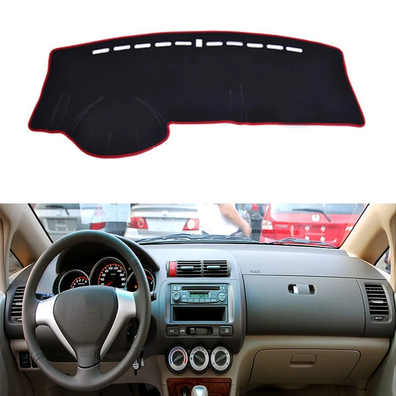 Коврик для приборной панели Honda city 2004 2005 2006 2007|Наклейки на автомобиль| |