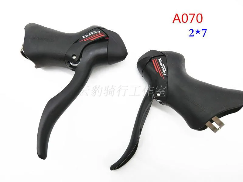SHIMANO 2x7 скоростной Переключатель скоростей для шоссейного