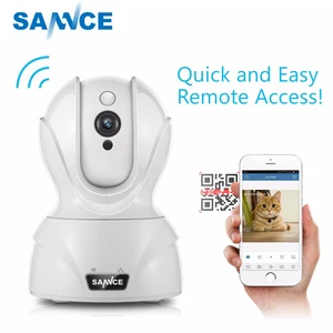 SANNCE 720P WiFi камера безопасности IP камера 1.0MP Беспроводной Wi-Fi аудио домашнее наблюдение детский монитор HD мини CCTV камера