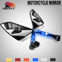 cnc universal motorcycle side mirror rearview side mirror for yamaha mt 07 mt 09 mt 07 09 fz 07 fz1 fz6 fz 09 mt07 09 tracer