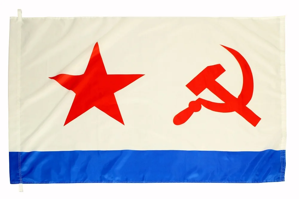 Xiangying 90*135 см флаг военно-морского флота СССР российской армии и СССР - Цвет: A