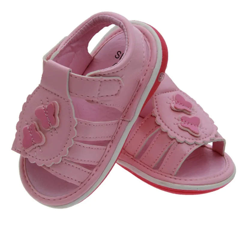 2017 Марка Большой Младенец Мальчик Сандалии Дети Принц Резиновый Дно С Прекрасным