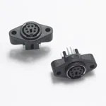 2 шт./лот MDC/S Клеммная розетка DIN Jack разъем Mini PS2 6Pin 6P с фиксированным отверстием Мышь Клавиатура