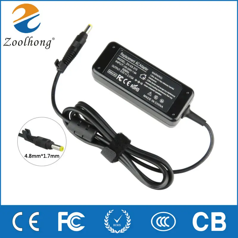 9 5 в 4 8 а оригинальный адаптер переменного тока Zoolhong для ASUS питания 1 7 мм * мм|ac adapter