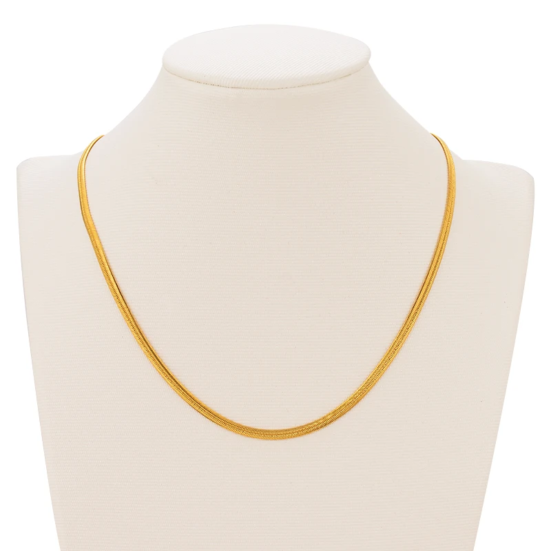 Женское Ожерелье и кулоны из нержавеющей стали винтажные аксессуары золотого