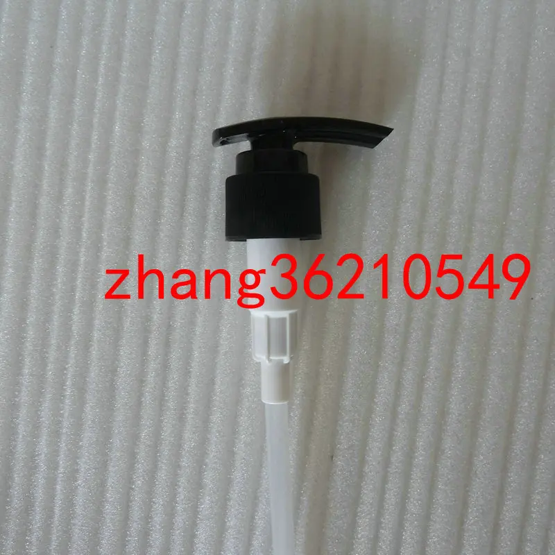 Алюминиевая синяя бутылка 30 мл с черным пластиковым насосом для лосьона и