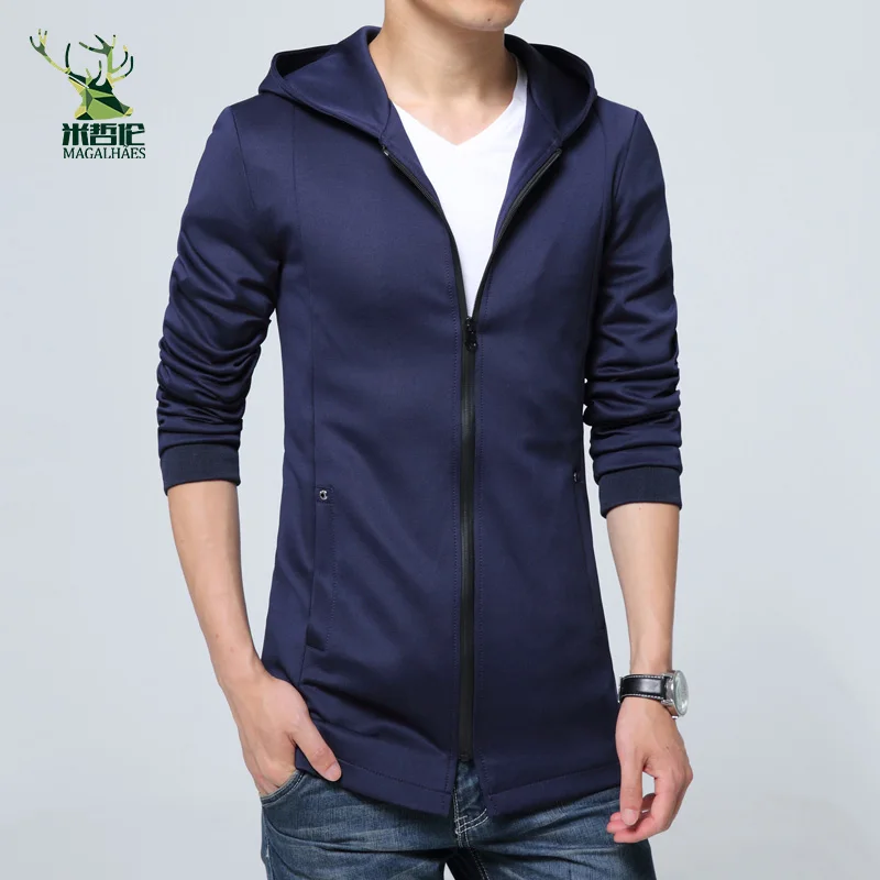 Осень и весна 2016 новинка мужская куртка пальто тонкое корейское хлопковое с