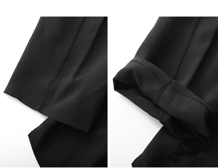 Женские винтажные шаровары из натурального шелка свободные брюки для работы