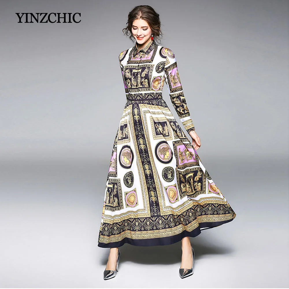 Модное женское весеннее Платье с принтом ТРАПЕЦИЕВИДНОЕ ПЛАТЬЕ OL Повседневное