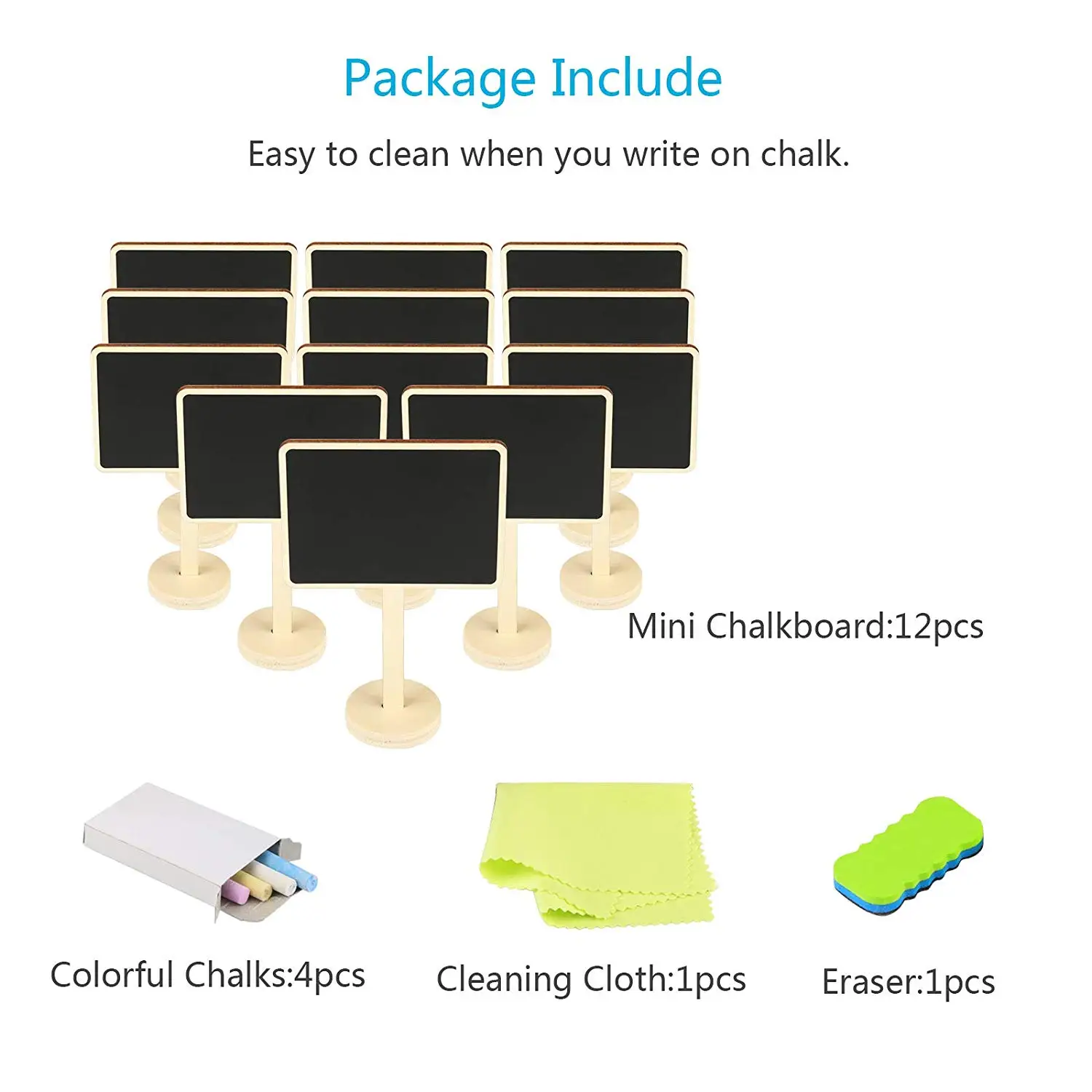 METABLE Mini Chalkboard 12 шт доска с подставкой для вечерние номер свадебного стола знаки