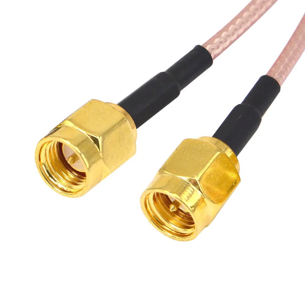 SMA гнездо Гайка к 2 штекер Y Тип сплиттер Сумматор кабель Pigtail RG316 15 см 6 &quotдля Wi Fi