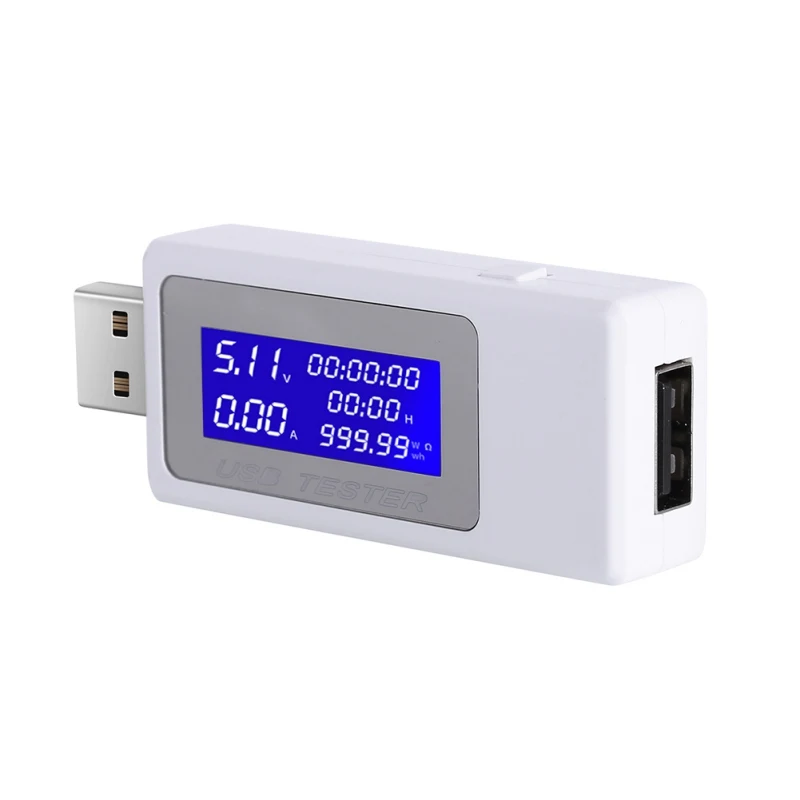 Мини USB тестер напряжения тока цифровой детектор мобильного питания USB зарядное устройство тестер метр