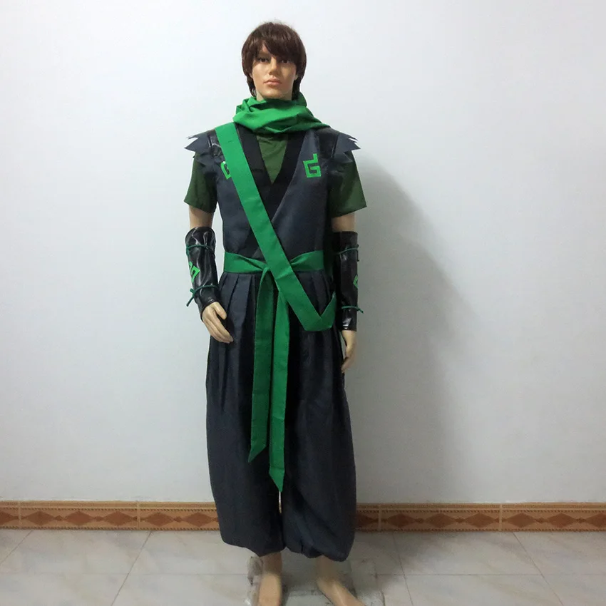 OW Косплей Гэндзи костюм Хэллоуин униформа косплей Индивидуальный любой размер |