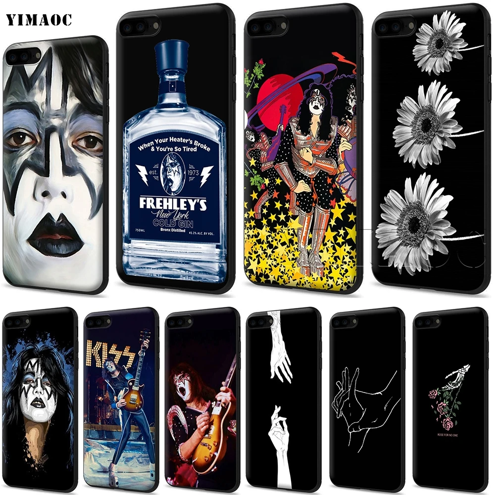 Мягкий чехол YIMAOC Ace Frehley для Apple iPhone SE 2020 5 5s 6 6s 7 8 Plus XR X Xs 11 12 Pro Max mini | Мобильные