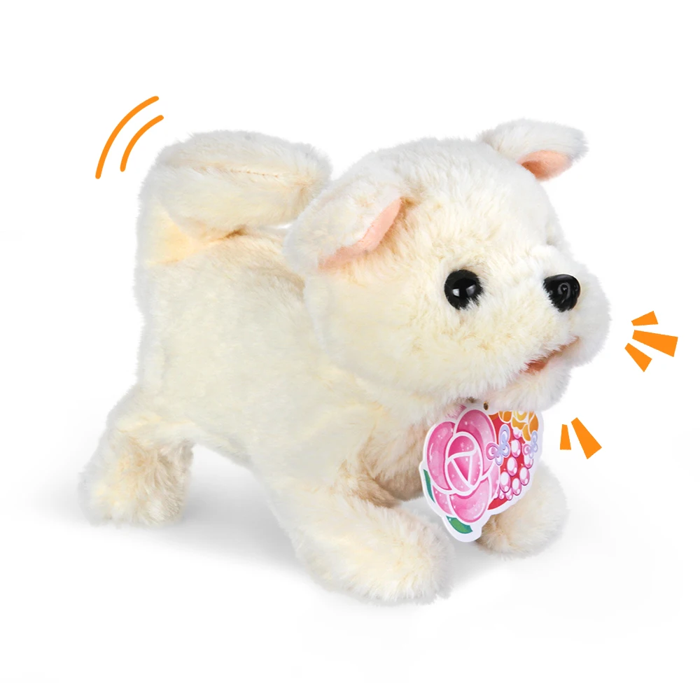 Kawaii/мягкие моделирование Животные ремесло куклы Плюшевые Электронные игрушки собака кукла животных для
