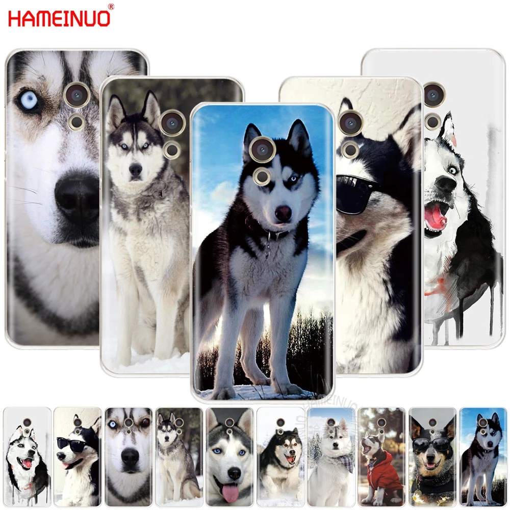 HAMEINUO Husky Dog Обложка для Meizu M6 M5 M5S M2 M3 M3S MX4 MX5 MX6 PRO 6 5 U10 U20 note plus|case for meizu|phone casescase plus |