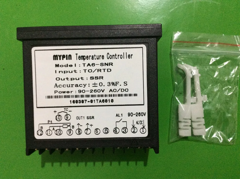 90-260 в цифровой F/C PID регулятор температуры Термостат 48WX96HX80L TA6-SSR SSR 2 сигнализации +